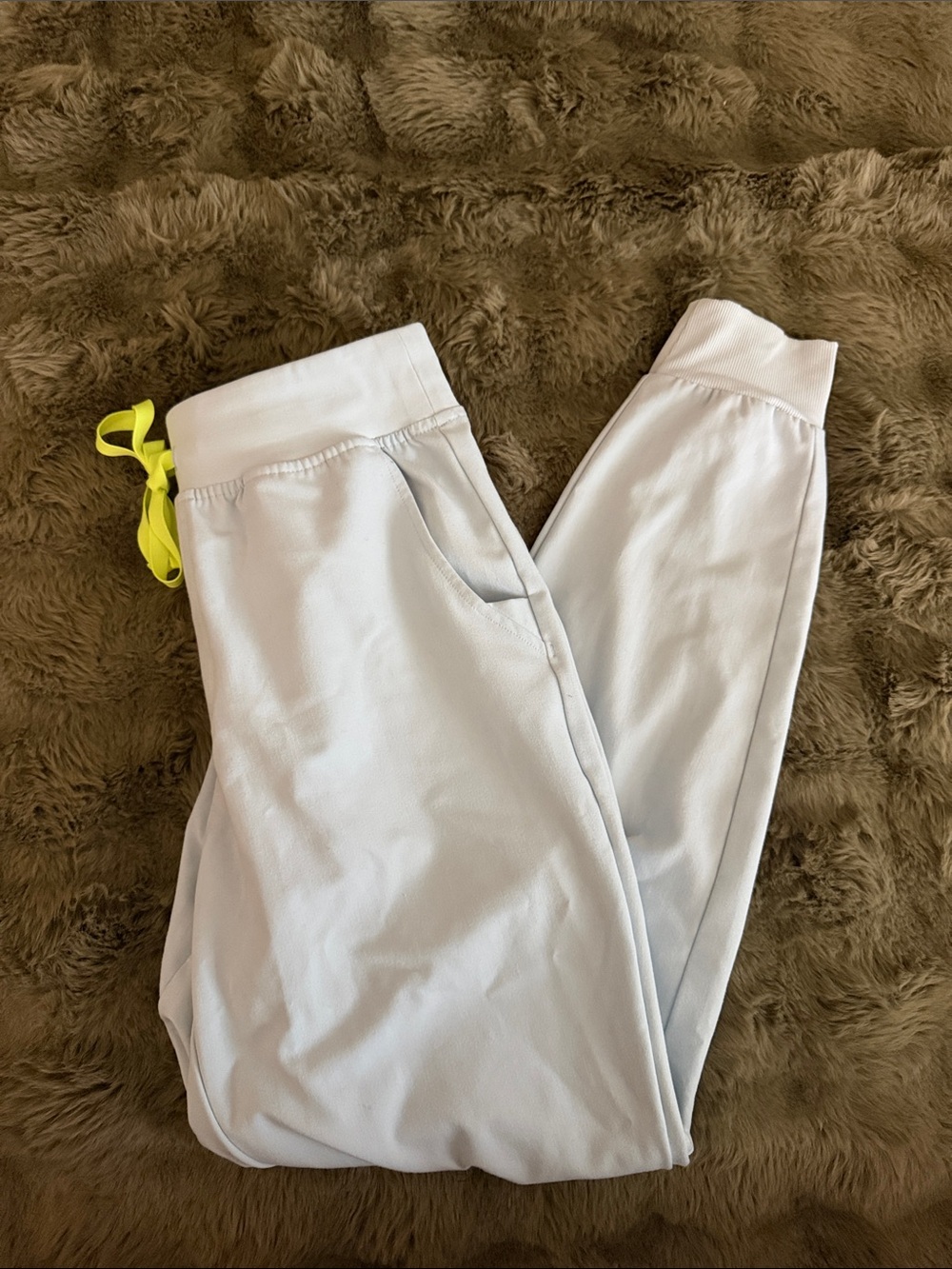 FIGS Scrubs Light Blue Joggers Size S